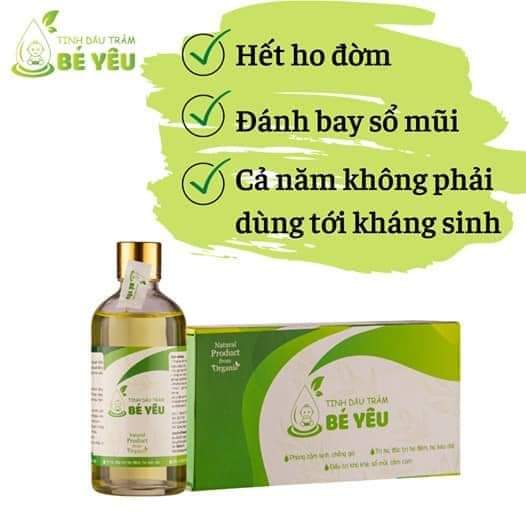 Tinh dầu tràm gió BÉ YÊU