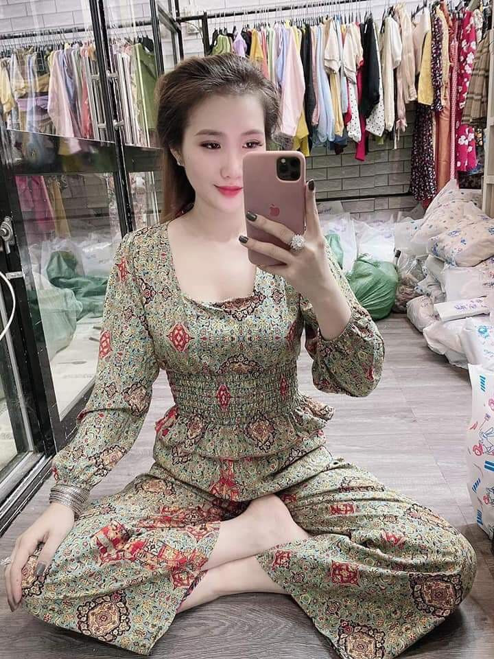 Set bộ thổ cẩm nữ, hot trend 2020, Hmayshop