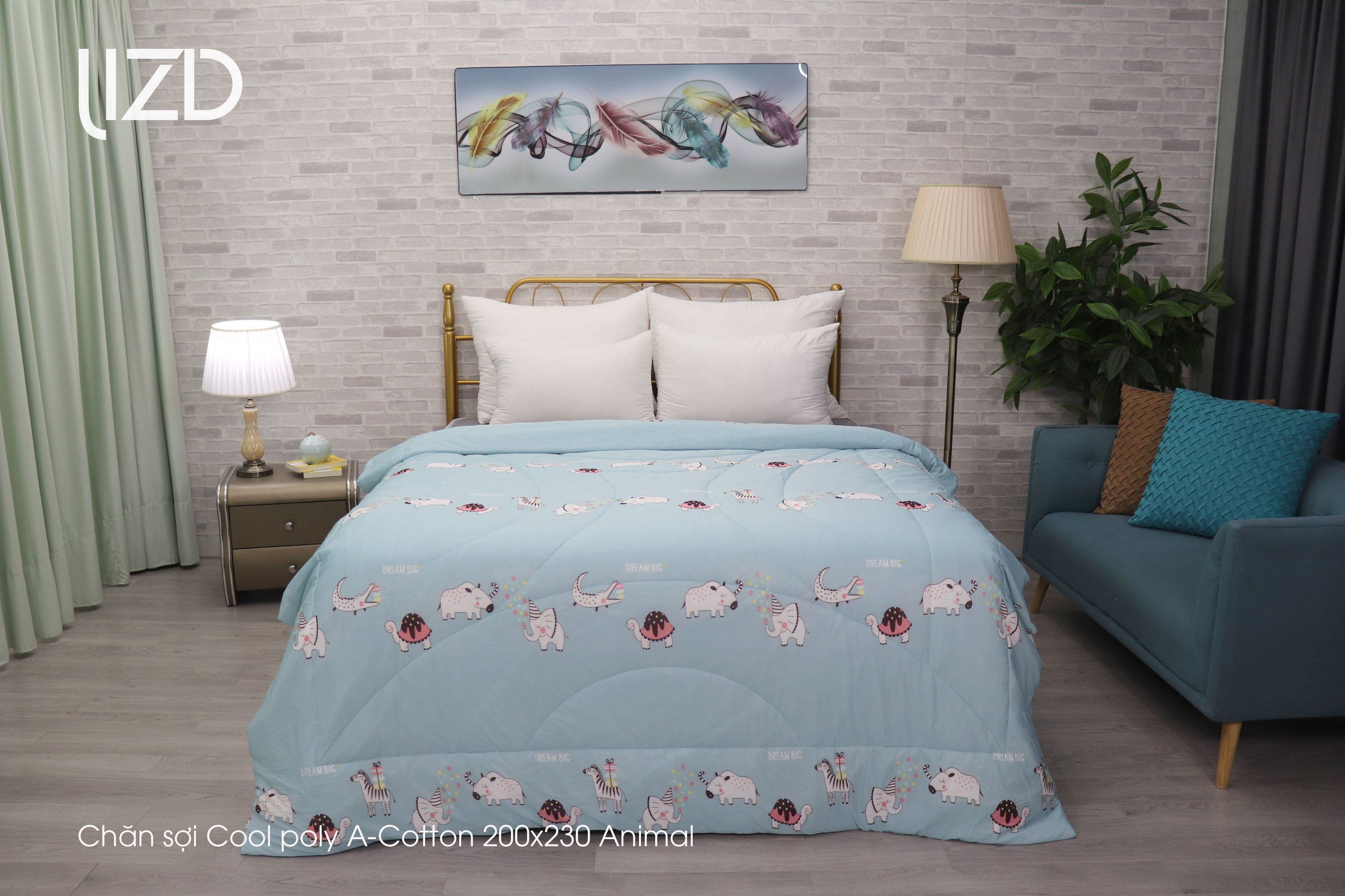Chăn sợi Coolpoly A Cotton