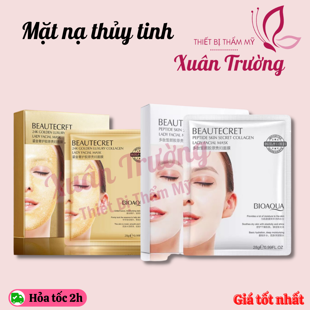 Mặt nạ thủy tinh collagen trong suốt
