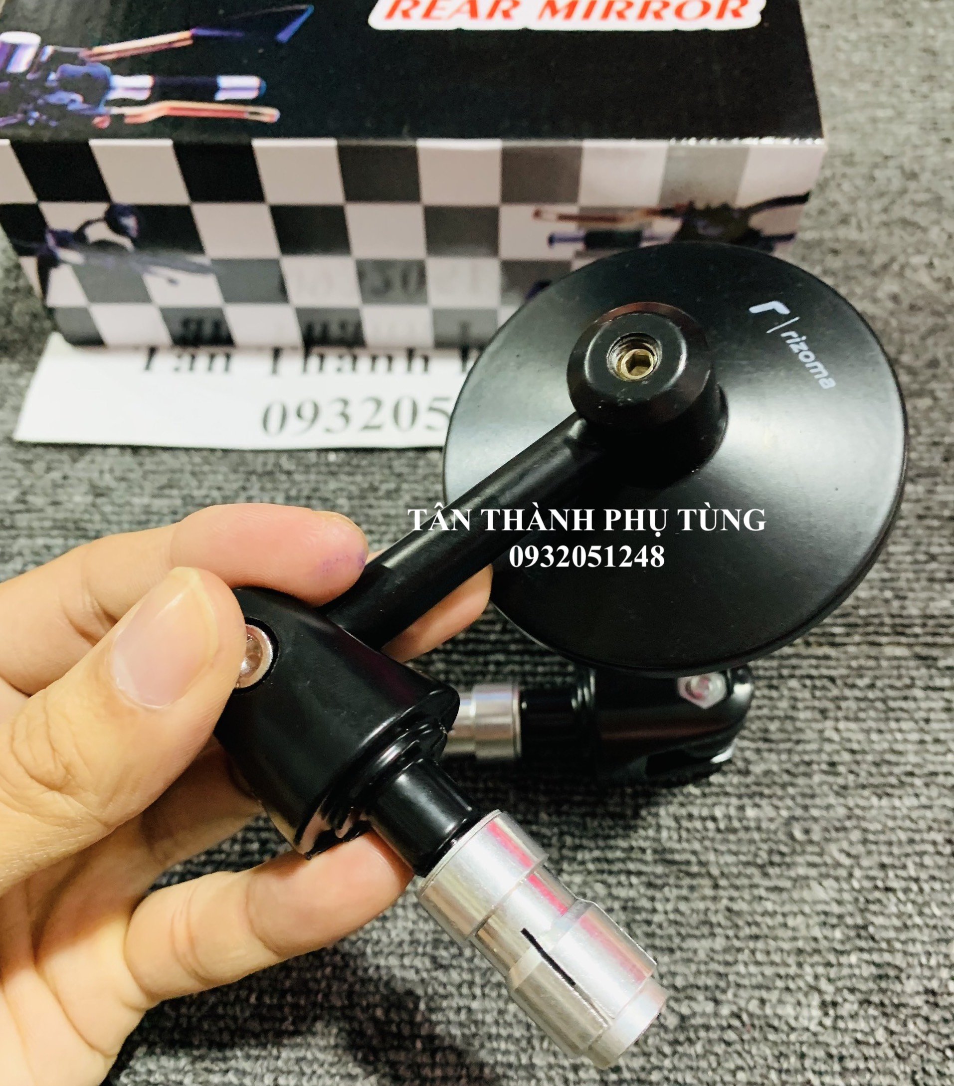 Kính gù tay lái kiểu tròn (1 cặp)