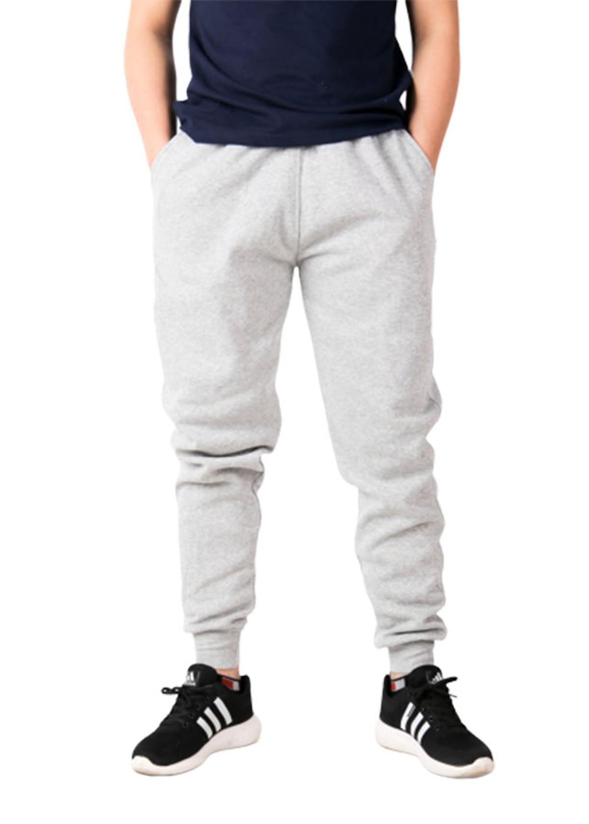 Quần nỉ jogger nam nữ dáng thể thao
