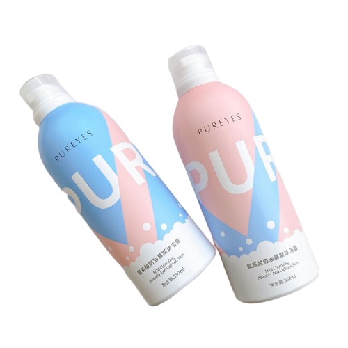 Sữa tắm dạng bọt Pureyes dưỡng trắng da (PE69)