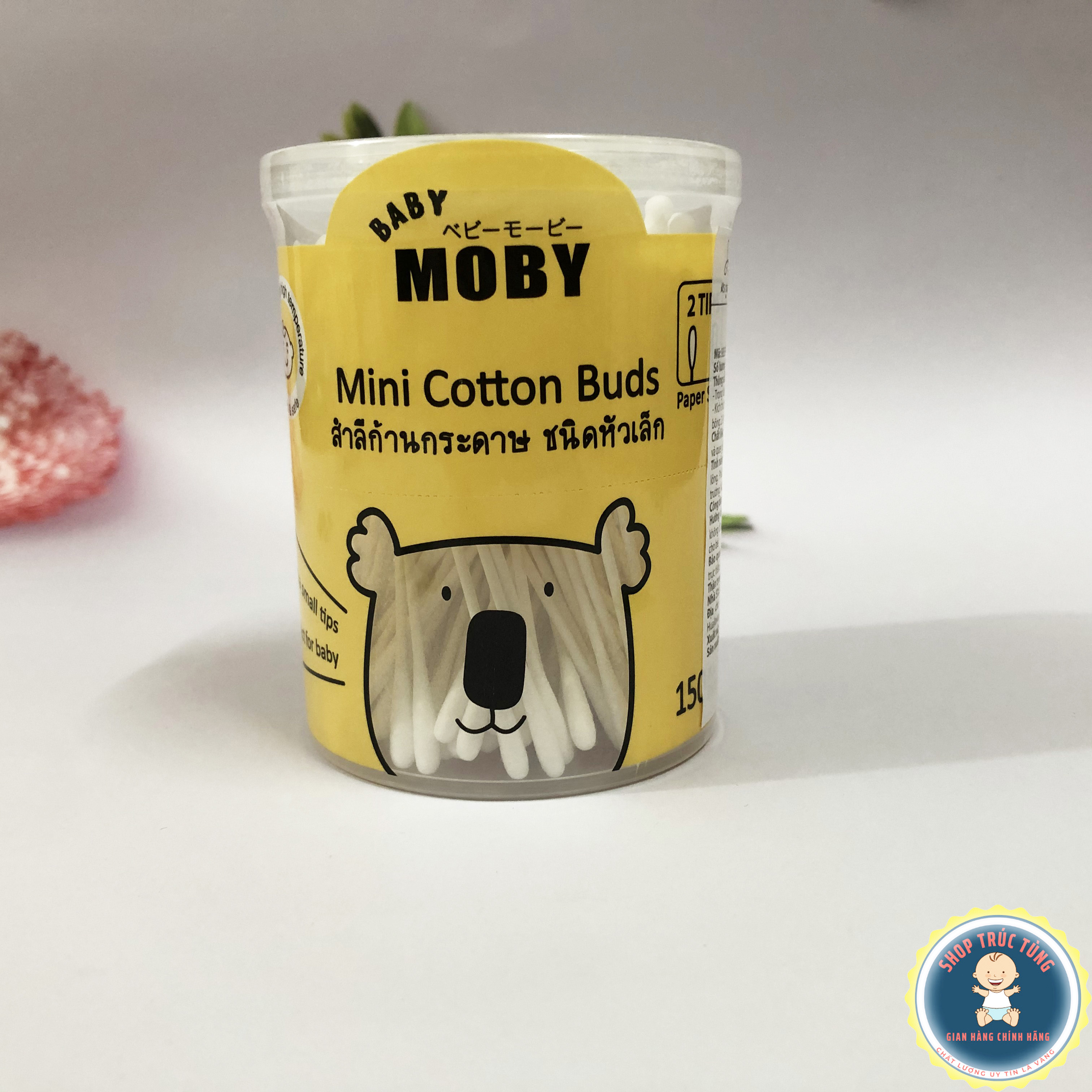 Tăm bông MOBY Thái Lan( HÀNG CHÍNH HÃNG )