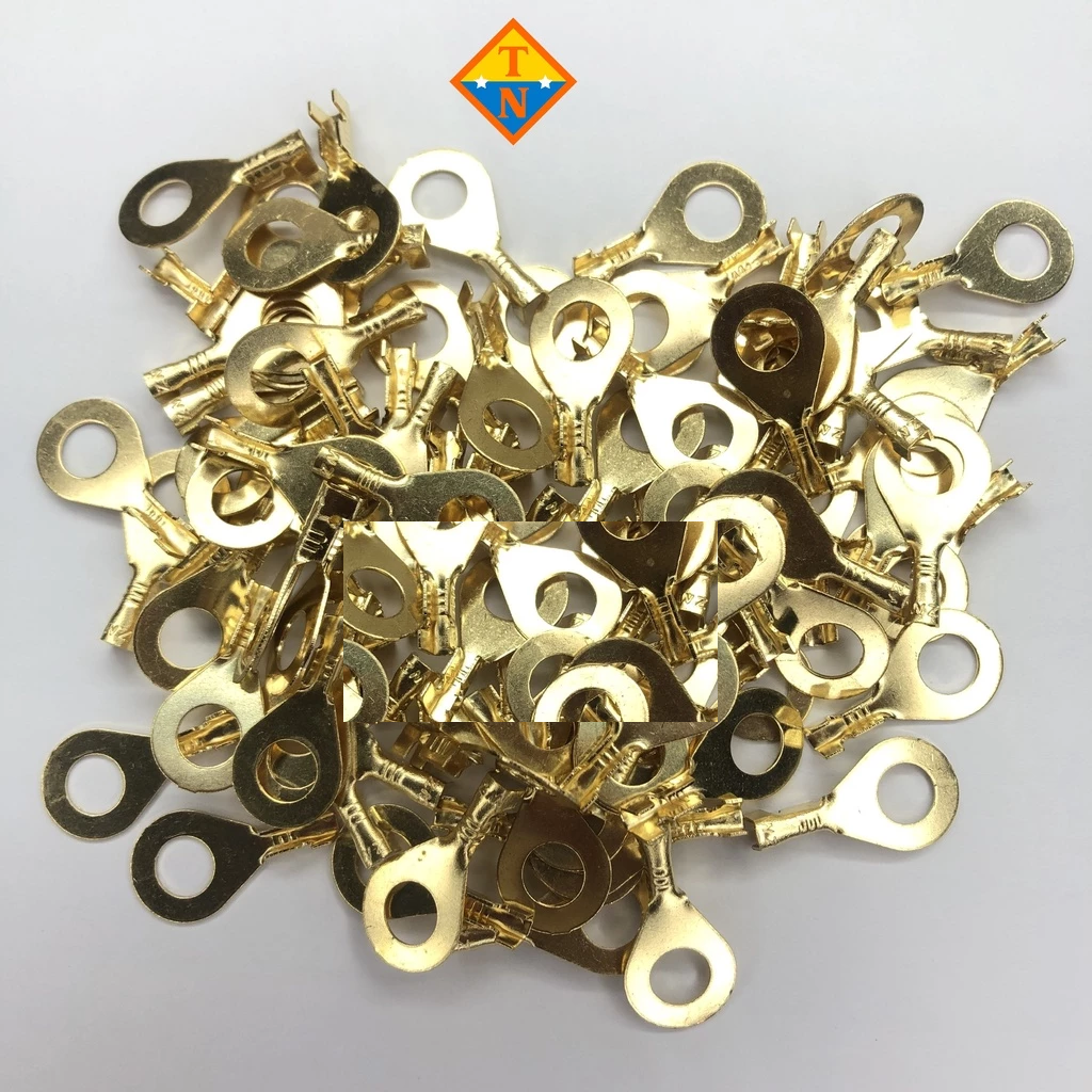 (Bịch 30 cái) Đầu cos tròn 4.2mm nối dây điện chuyên dụng