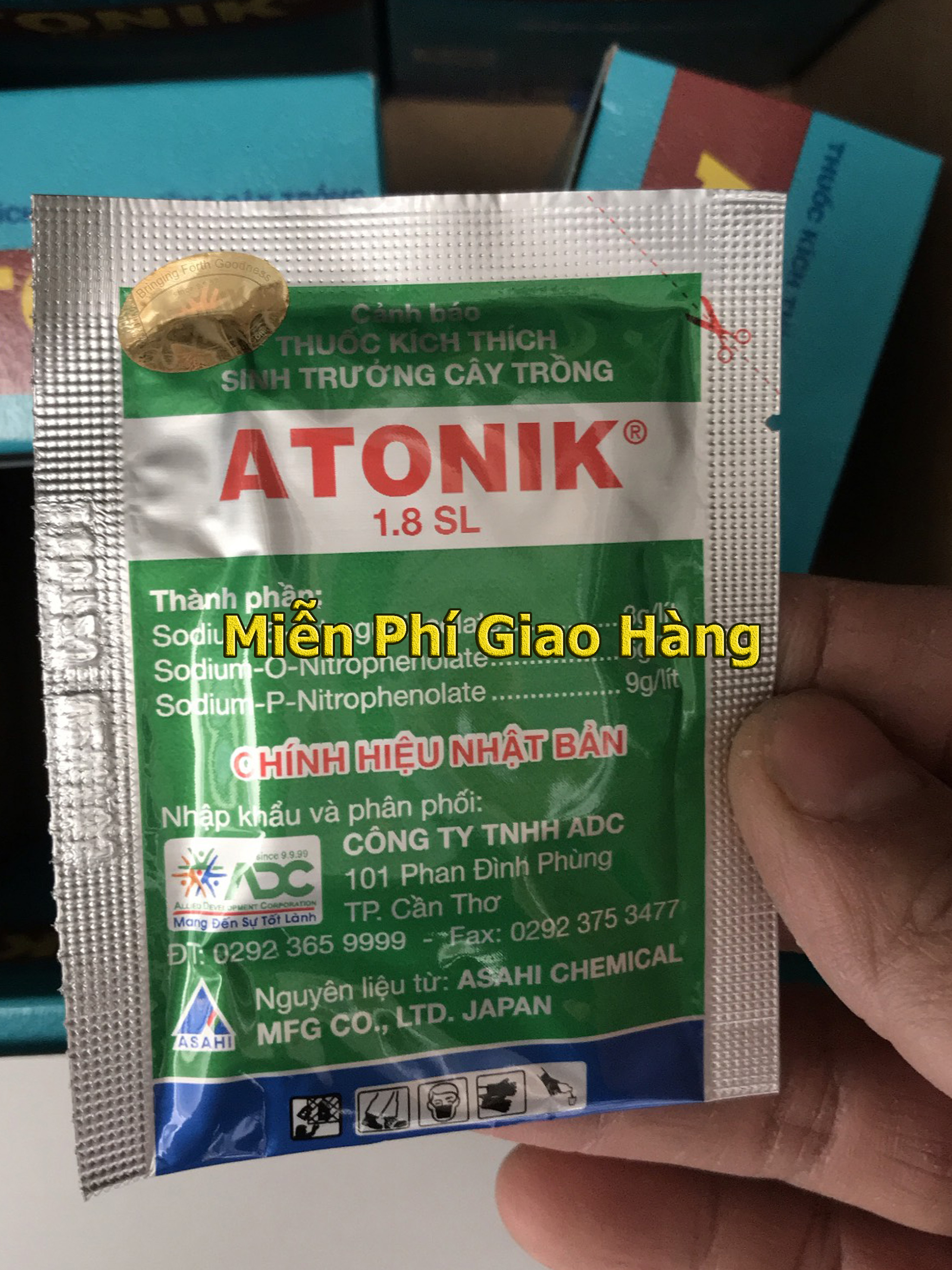 Phân bón lá ATONIK 1.8 SL ( gói 10ml) chính hãng