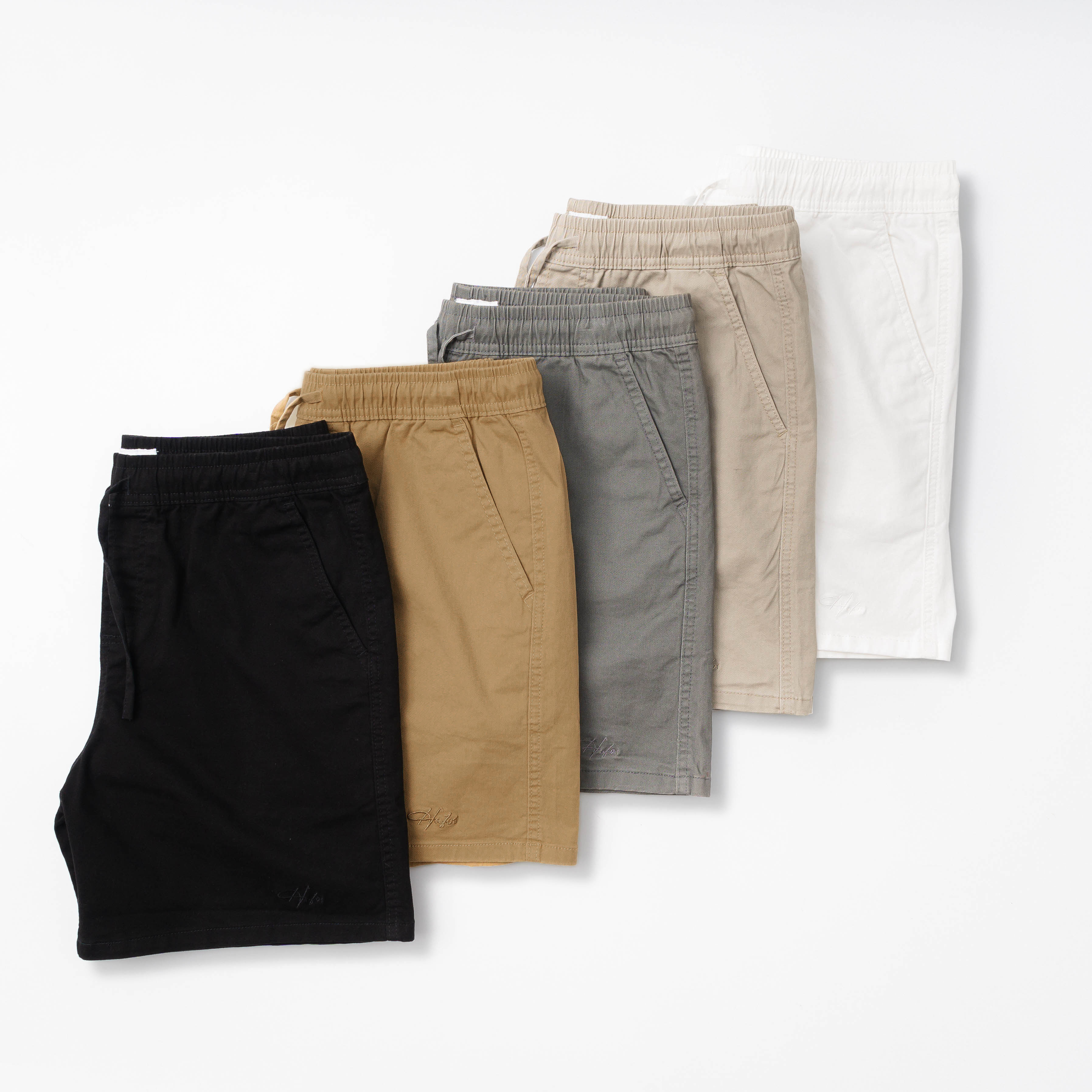Quần short kaki nam HAFOS co giãn mềm mịn