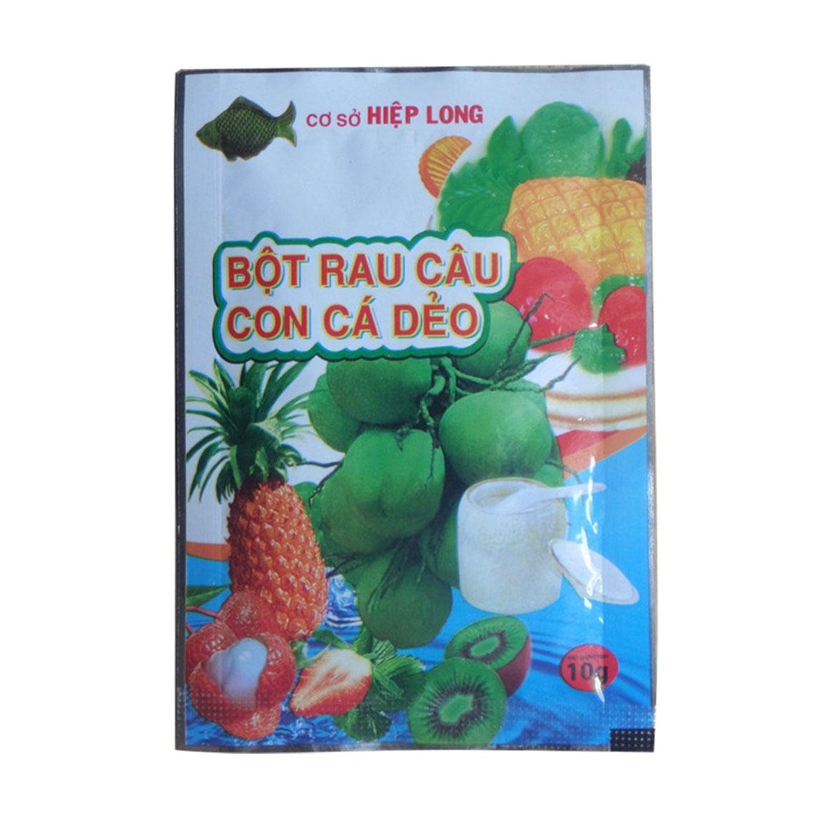 Bột Rau Câu Con Cá Dẻo Hiệp Long gói 12gr