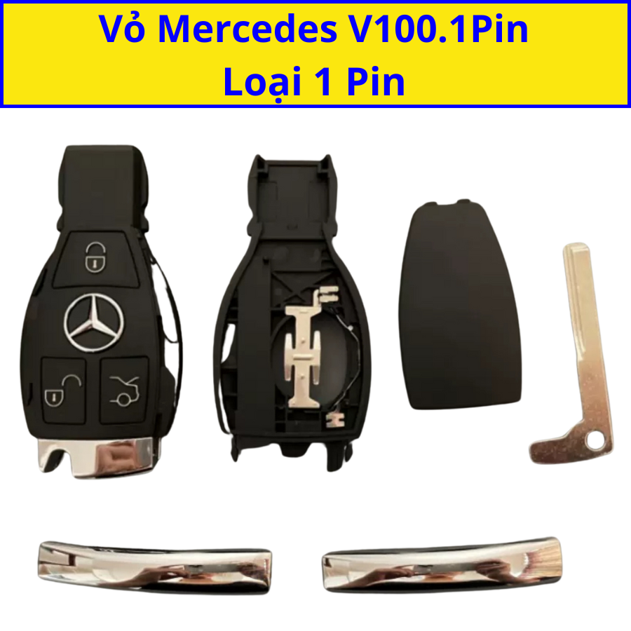 Vỏ Chìa Khoá xe Mercedes V100