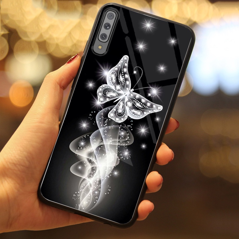 Ốp lưng kính bóng xiaomi mi 9 phiên bản mới