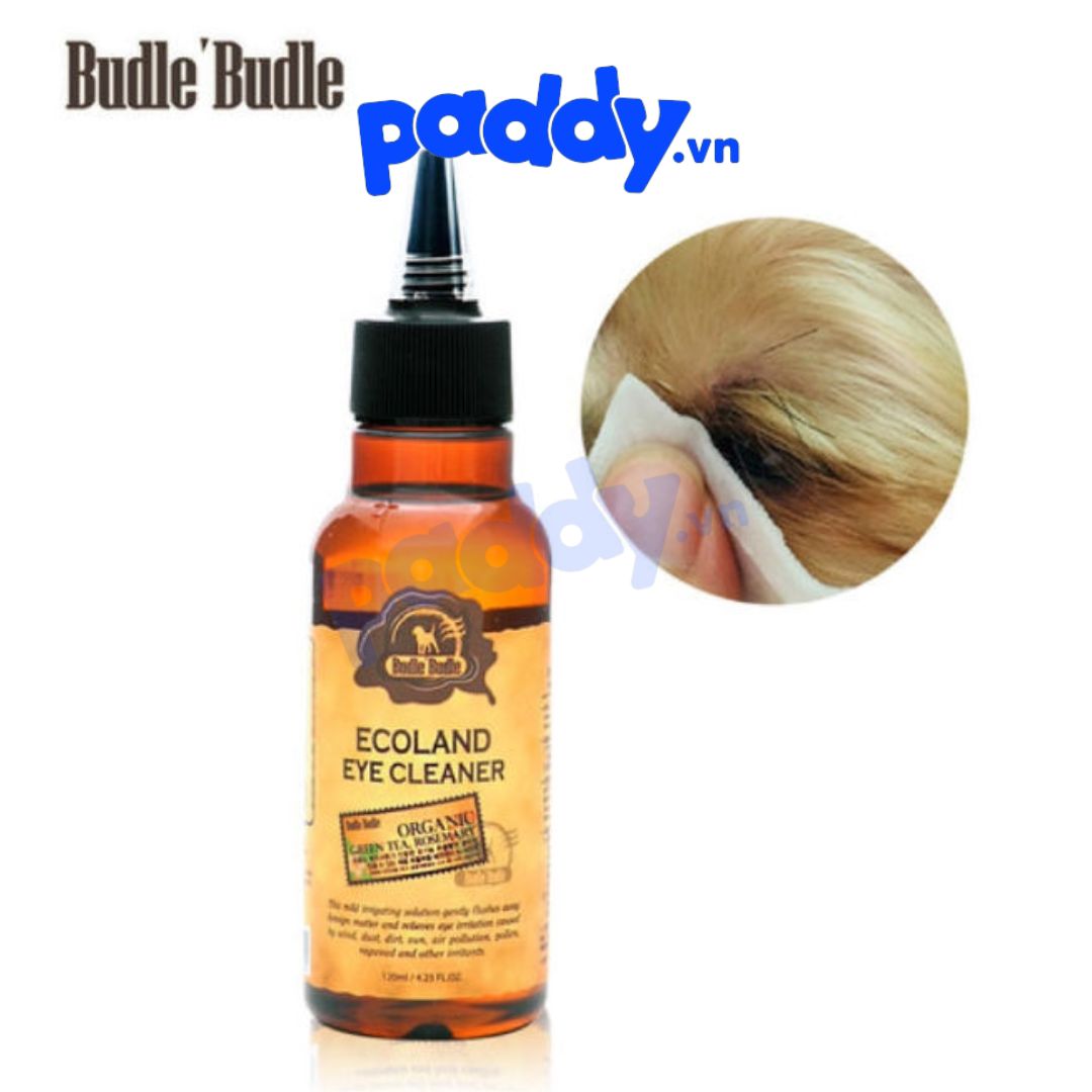 Dung Dịch Vệ Sinh Mắt Cho Chó Budle 120ml