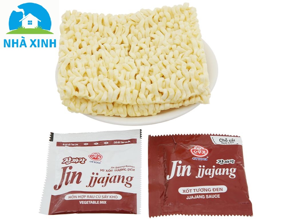 (COMBO 5 GÓI) - Mì xốt tương đen Ottogi 135g (VN)