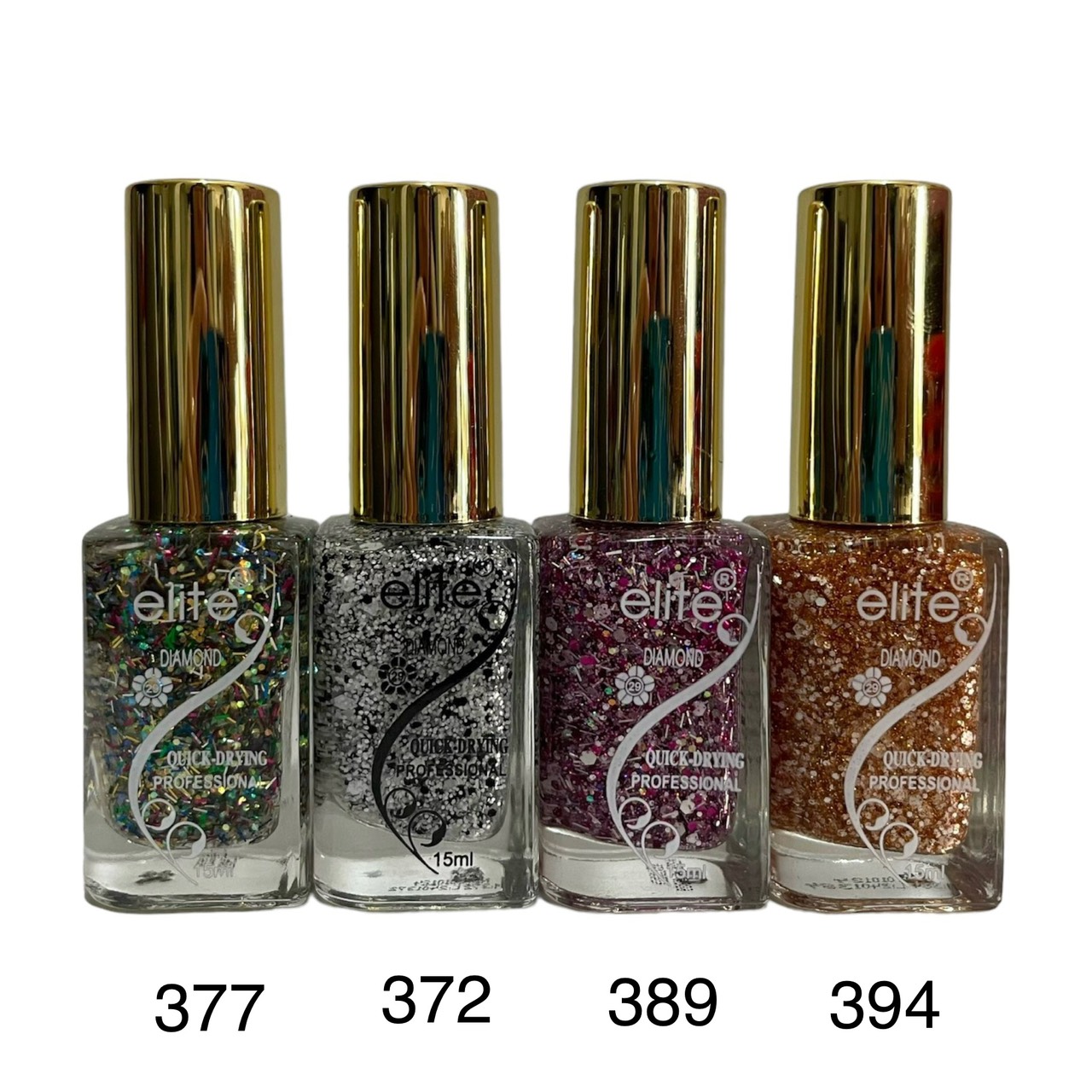 Sơn móng tay gel lạnh diamond - không hơ máy - kim tuyến - 15ml