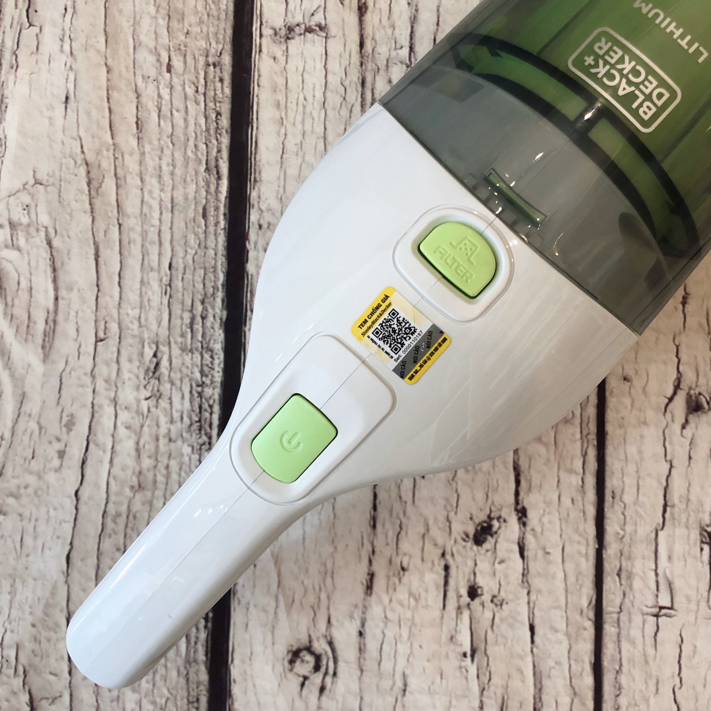 [HCM]Máy Hút Bụi Ướt Khô Black&Decker Dùng Pin WD7201G