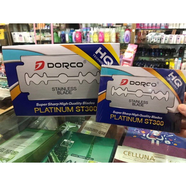 Lưỡi Dao lam DORCO hộp 100 lưỡi