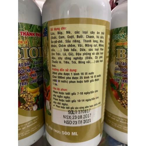 Phân Bón HỮU CƠ BIOPLUS NHẬP KHẨU TỪ ÚC 500ML