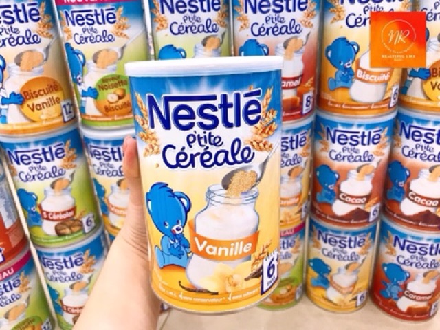 Bột Lắc Sữa Nestle 400gr Dành Cho Bé Lười Bú-Pháp[Date 2020]