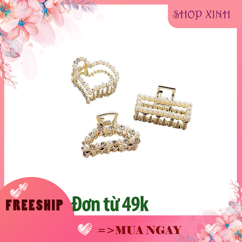 Set 3 kẹp tóc hot hit siêu xinh