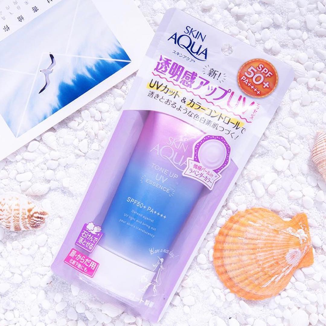 [HCM]Kem chống nắng nâng tông da Skin Aqua SPF50+ PA++++ 80g