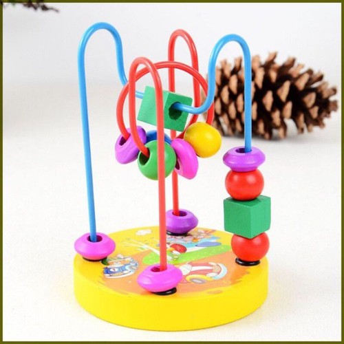 Mê cung luồn hạt- đồ chơi gỗ trí tuệ cho bé yêu