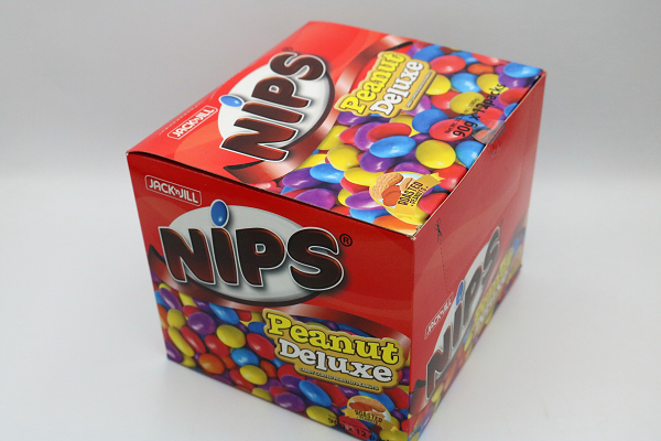 Kẹo Sôcôla Nhân Đậu Phộng NIPS Peanut Chocolate Candies (Gói 30g)