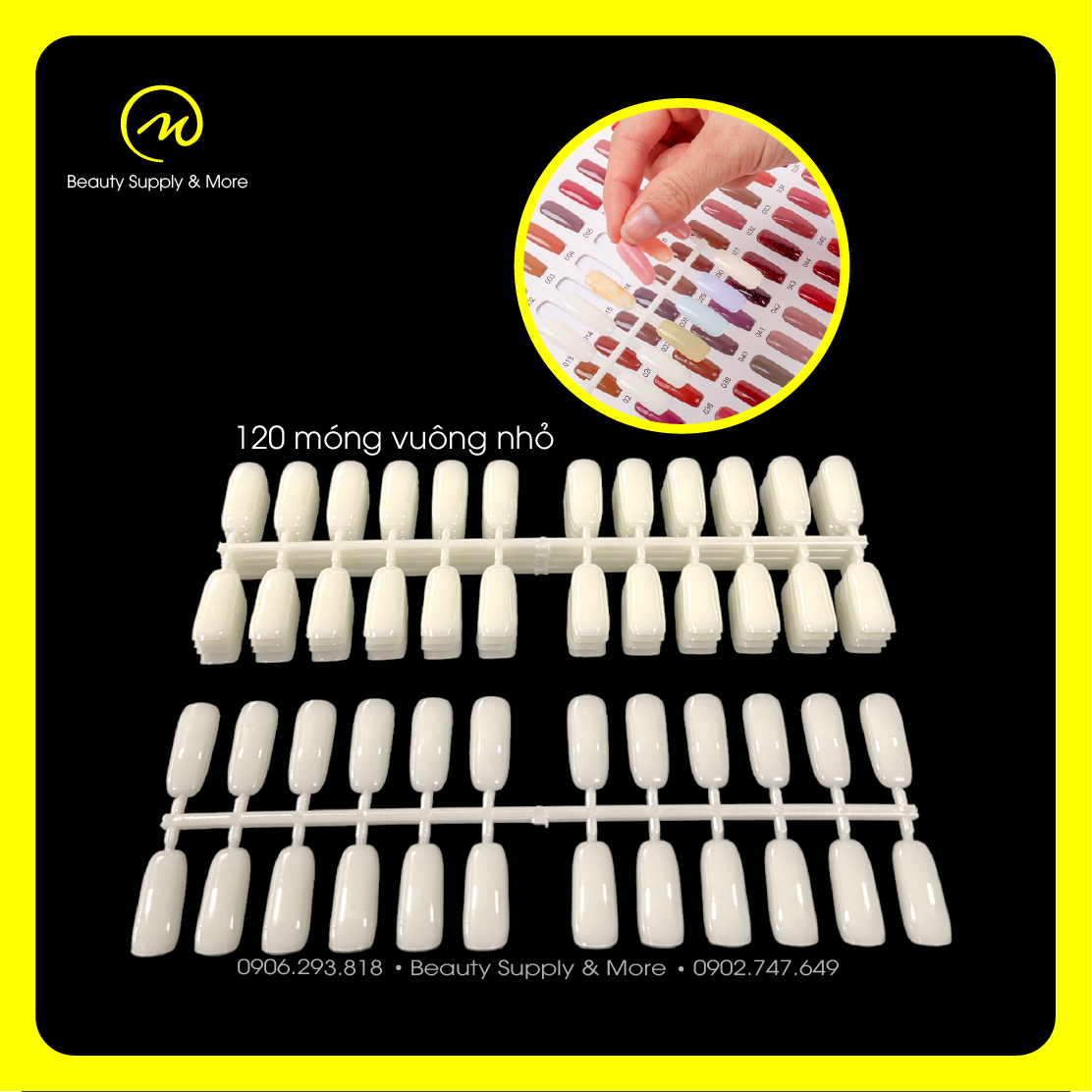 Móng Mẫu Gắn Sổ/Tập Vẽ 120/240 móng.