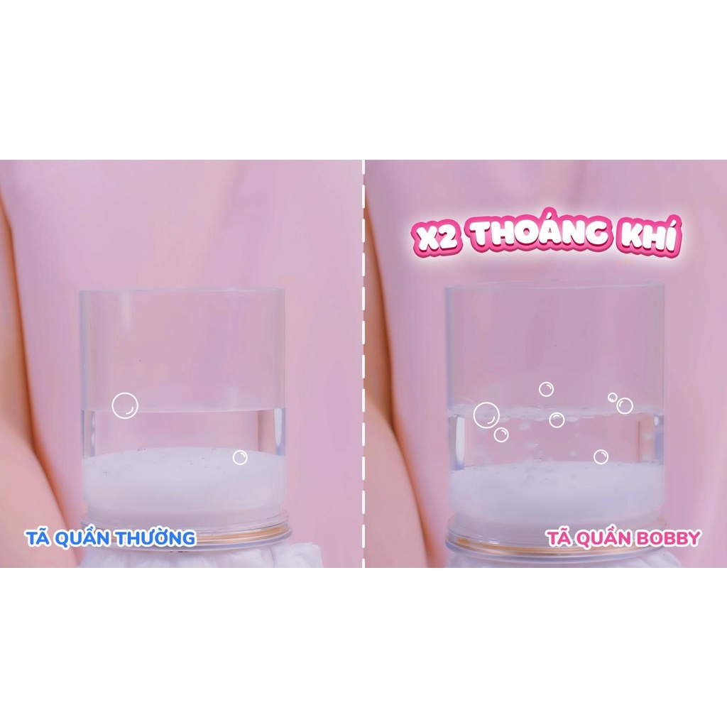 Tã quần Bobby M76, L68, XL62, XXL56 - Mẫu mới