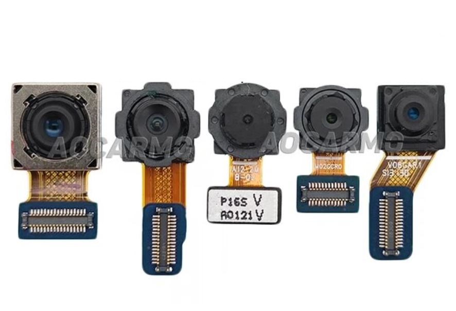 Camera trước, camera sau, camera góc rộng Samsung A13 A135 hàng zin bóc máy