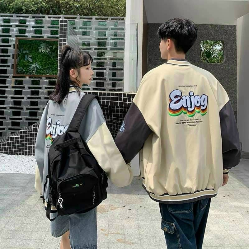 Áo khoác dù bomber tuổi teen thêu chữ badge 2 lớp dày dặn đủ màu đủ size về tp tkt