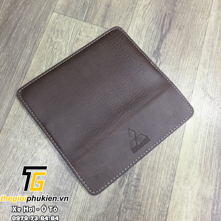 Ví da đựng đăng kiểm, giấy tờ Logo theo hãng xe Mitsubishi