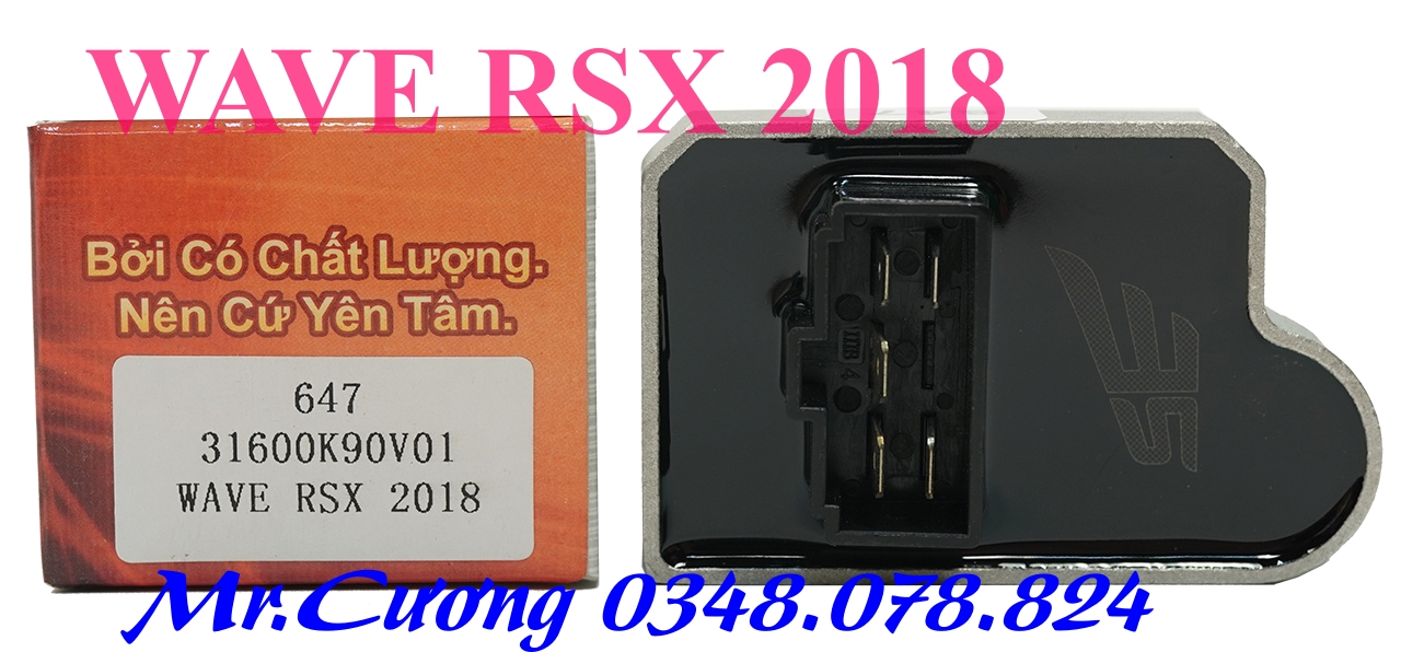 Tiết chế chỉnh lưu (sạc) xe WAVE RSX 2018