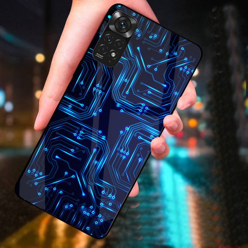 Ốp Lưng XIAOMI REDMI NOTE 11S, NOTE 11 4G, NOTE 11 5G , NOTE 11 PRO, NOTE 11 PRO 5G Mặt kính cường lực cao cấp