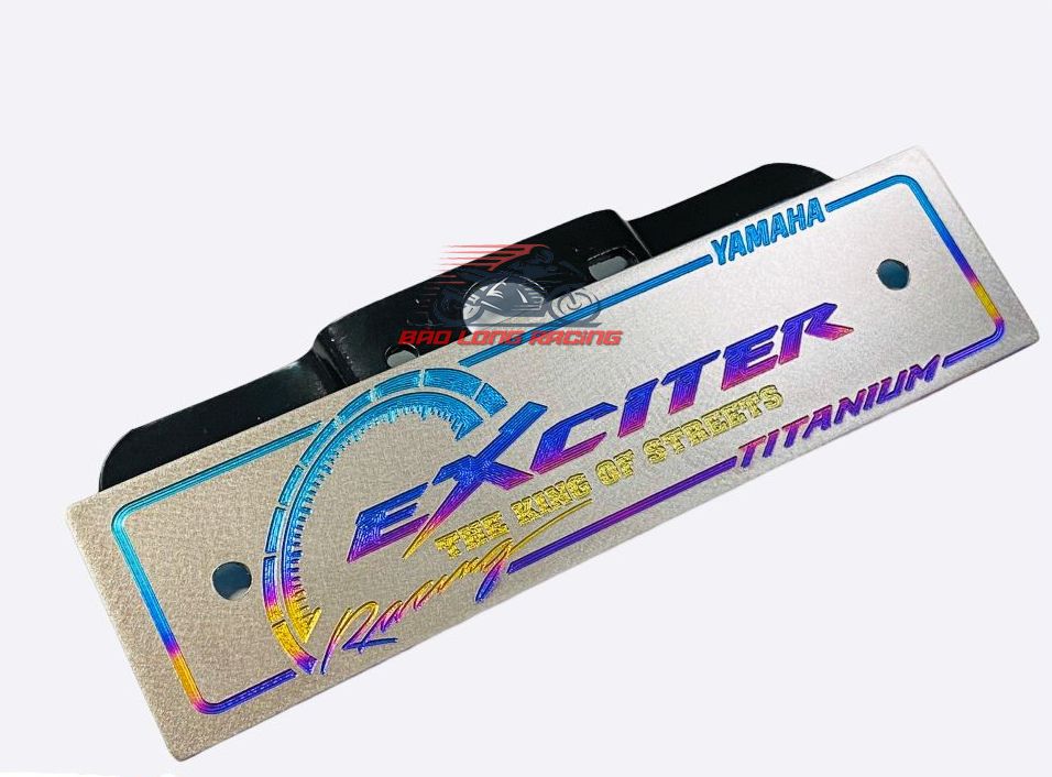 Bảng tên TITANIUM điện phân dành cho EXCITER (100% TITAN)