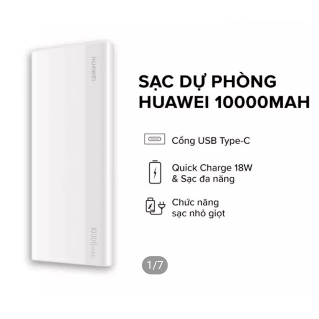Pin dự phòng 10000 mah HUAWEI