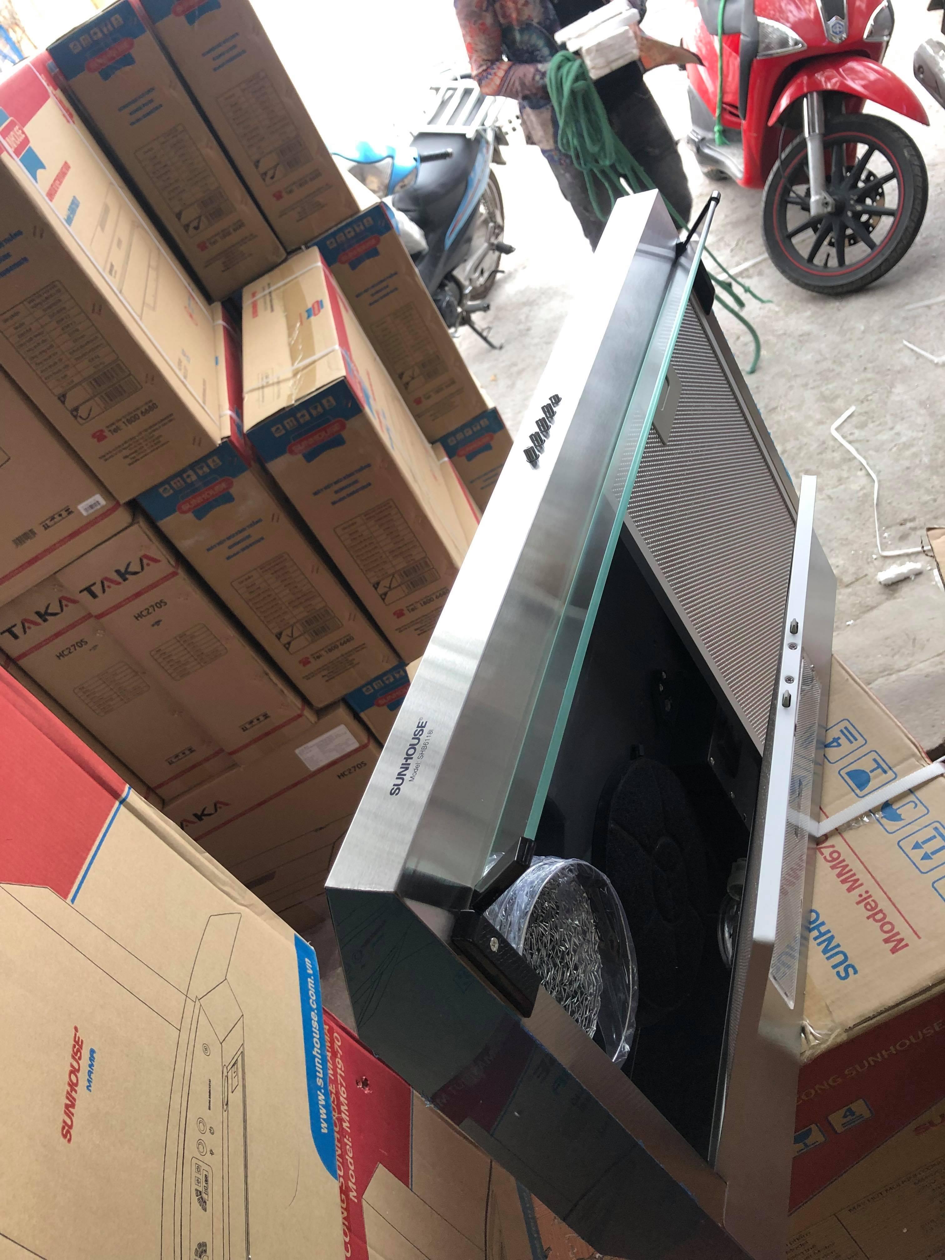 Máy hút mùi sunhouse shb6118i