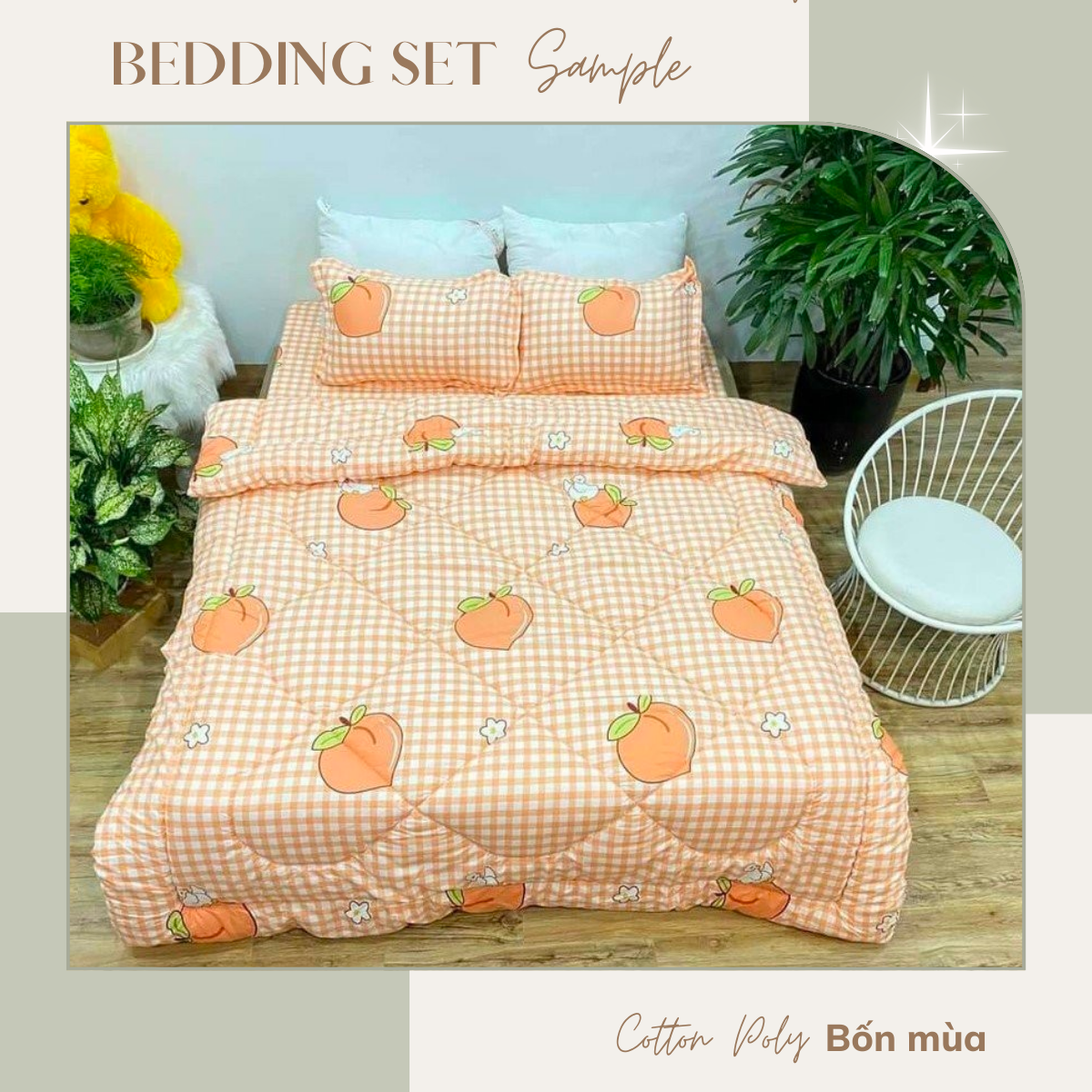 Chăn Phao chần bông cao cấp