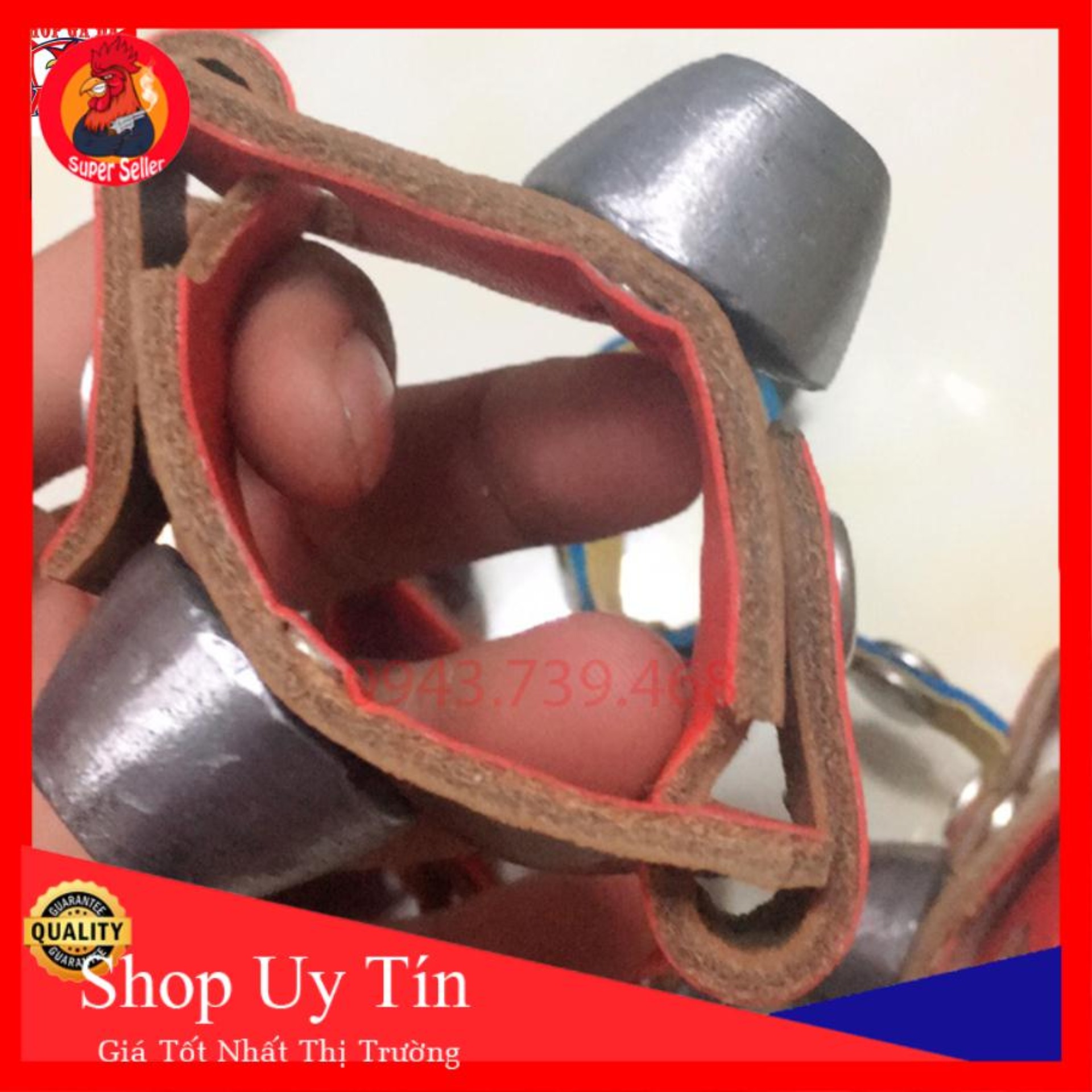 Tạ Chì Đeo Chân Tập Lực Cho Chiến Kê-Gà Nòi