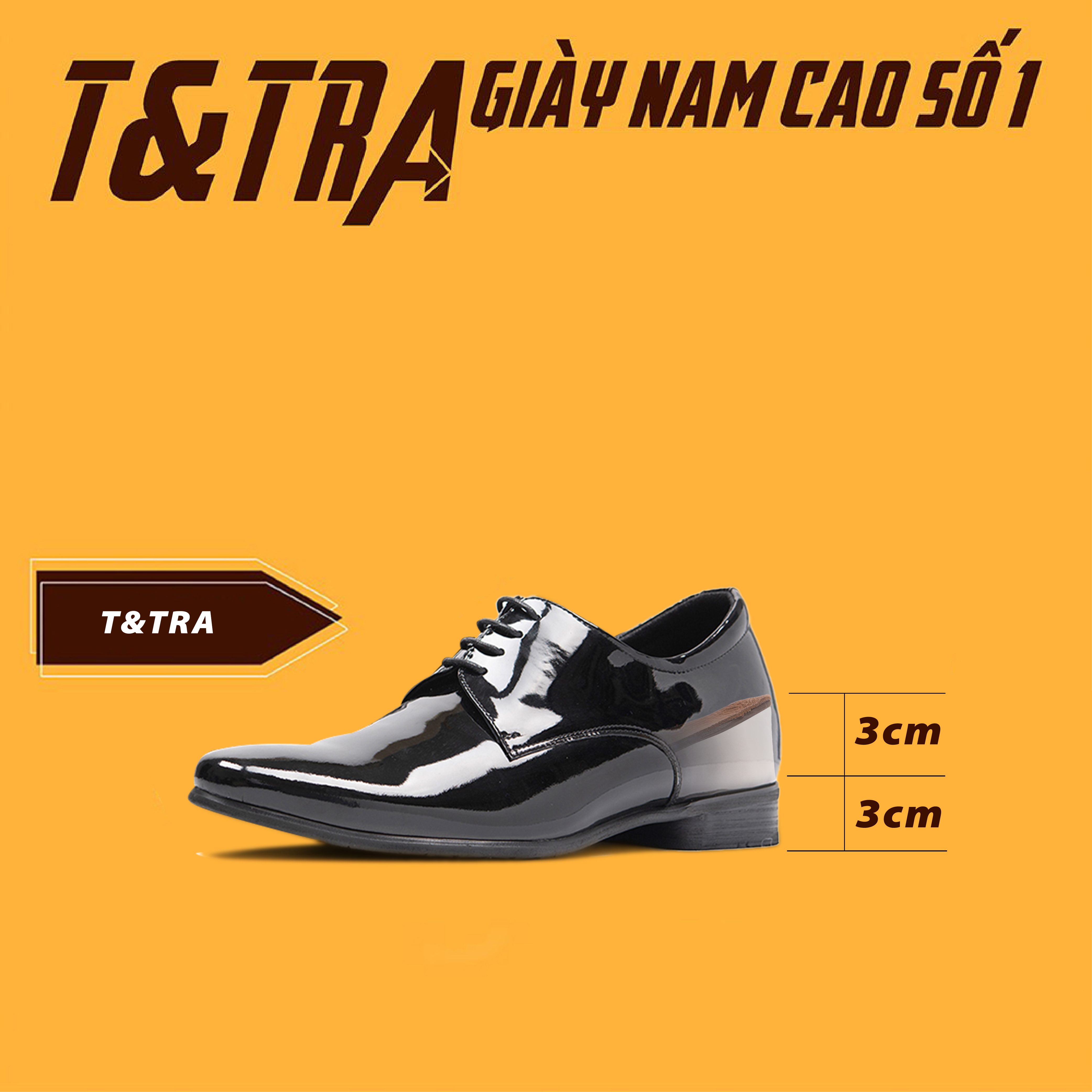 [6] shoes height increasing Men T&TRA S955 black ball