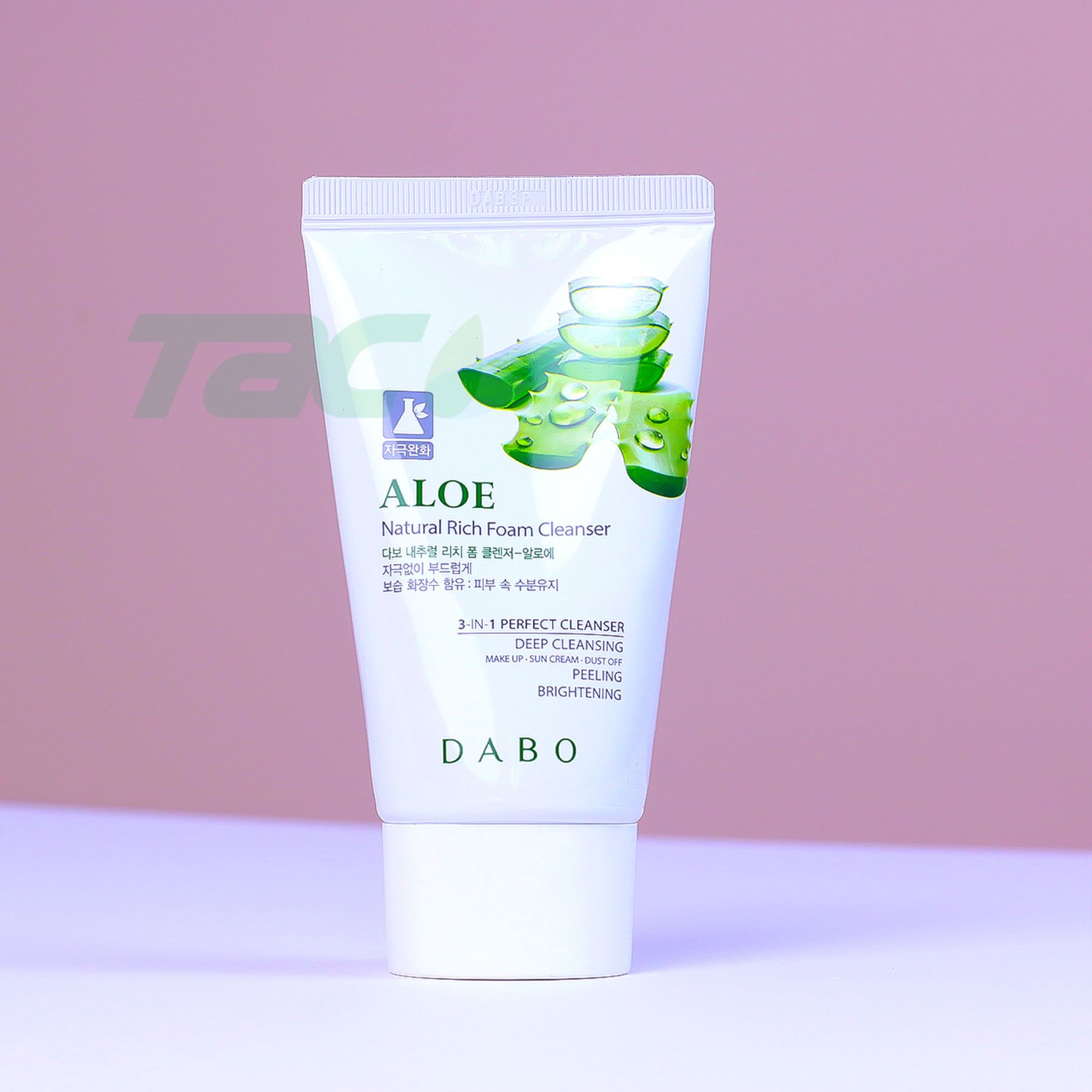 Sữa rửa mặt size nhỏ DABO Trà/Lô/Than 3in1 cao cấp size du lịch 60ml