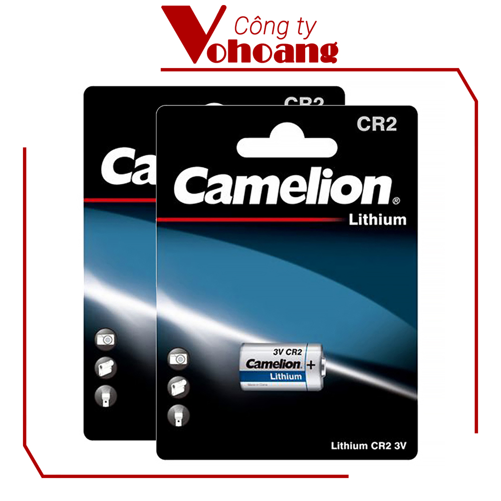 2 x Pin Camelion loại 3V - CR2 (Bạc)