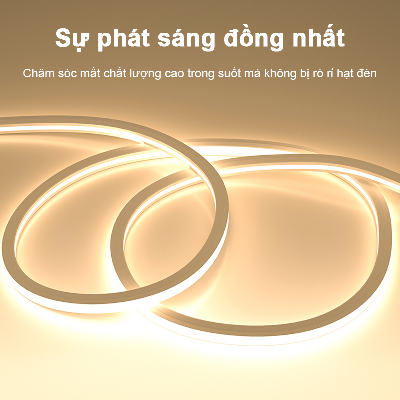 SLM Dây đèn led Ánh sáng 1M 3M 5M 10M cắt từng 1M phù hợp trang trí ...