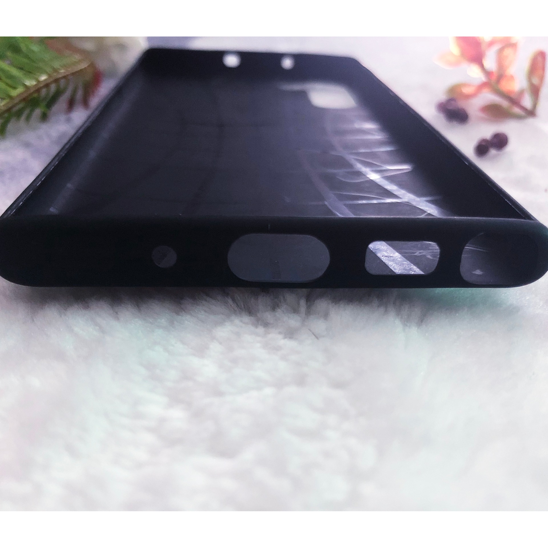 [Nhiều Mẫu] Ốp lưng dẻo Samsung Galaxy Note 10 (Thân đen - in hình siêu cute)