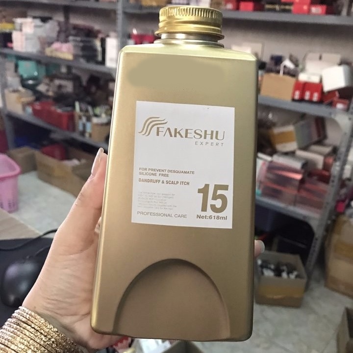 [HCM]Hấp phủ lụa tơ tằm phục hồi tóc Fakeshu 618ml - PN206