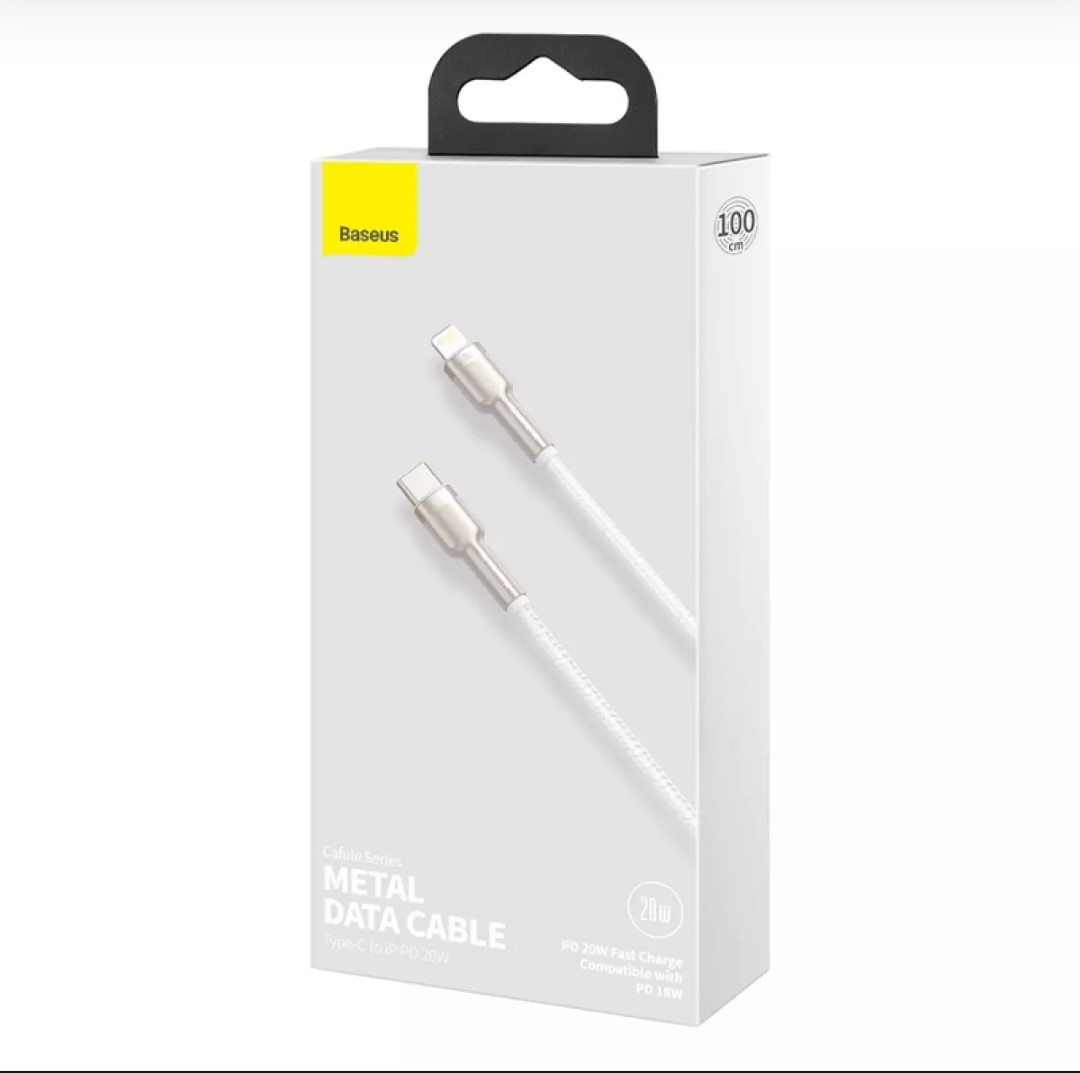 Cáp sạc nhanh PD Lighting 20W Full Metal cho Iphone 12
