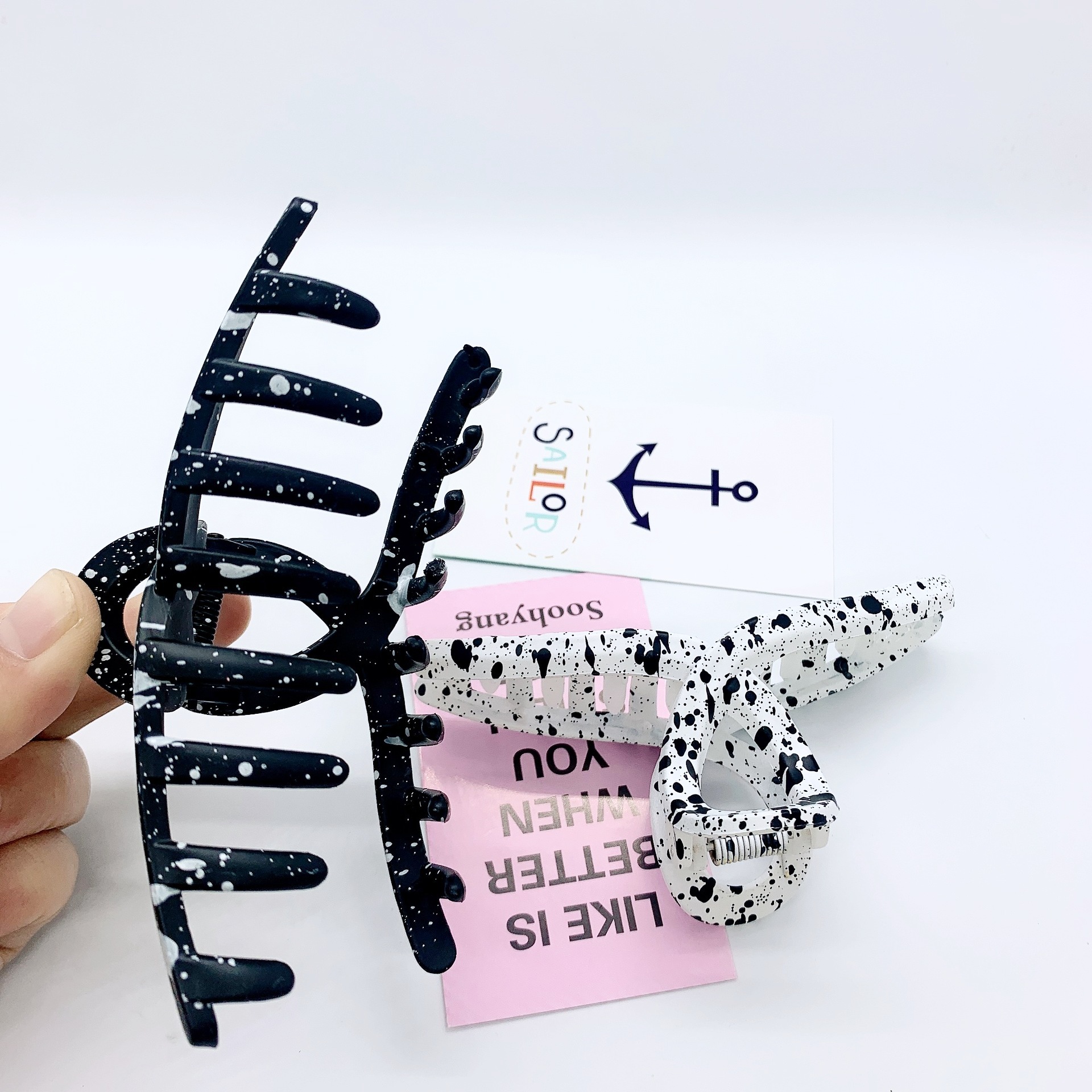 (GIÁ SỈ) COMBO 12 CÂY KẸP TÓC BÒ SỮA DÀI NHIỀU MÀU