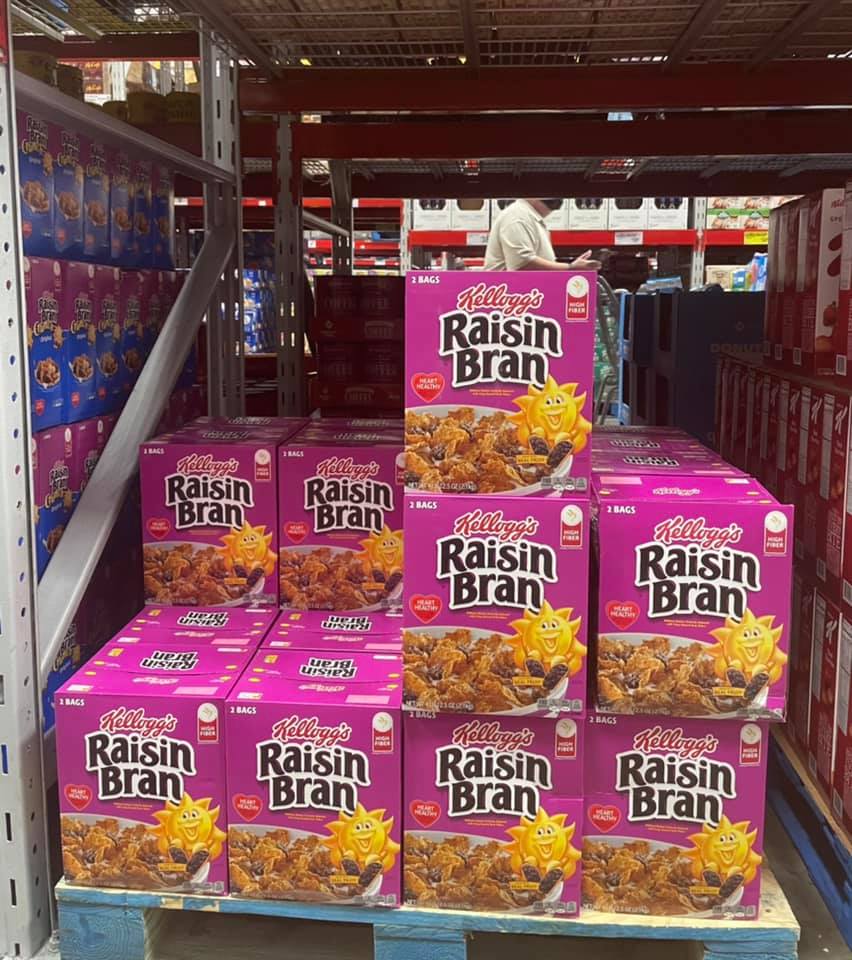 NGŨ CỐC NHO KHÔ KELLOGG’S RAISIN BRAN