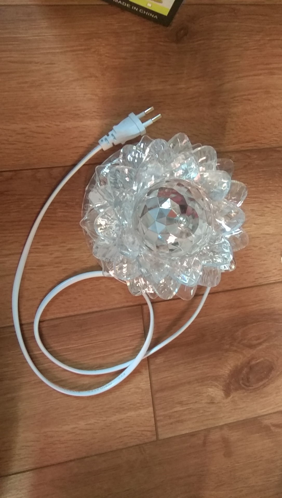 [HCM]Đèn Led Bông Sen Quay 7 Màu  ShopAnhThu