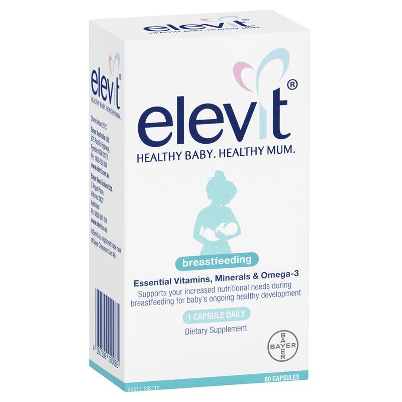 Viên uống Elevit sau sinh Breastfeeding của Úc (60 viên)