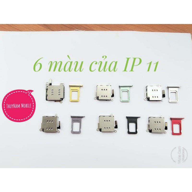 Combo độ 2 sim vật lý cho IP XR +11( Ổ+ Khay 2 sim)