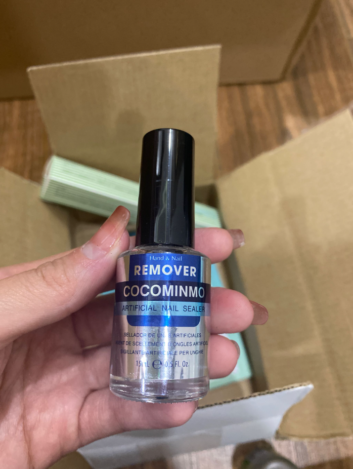 Nước phá gel Cocominmo - phá gel lạnh không nóng móng - phá gel coco (15ml)